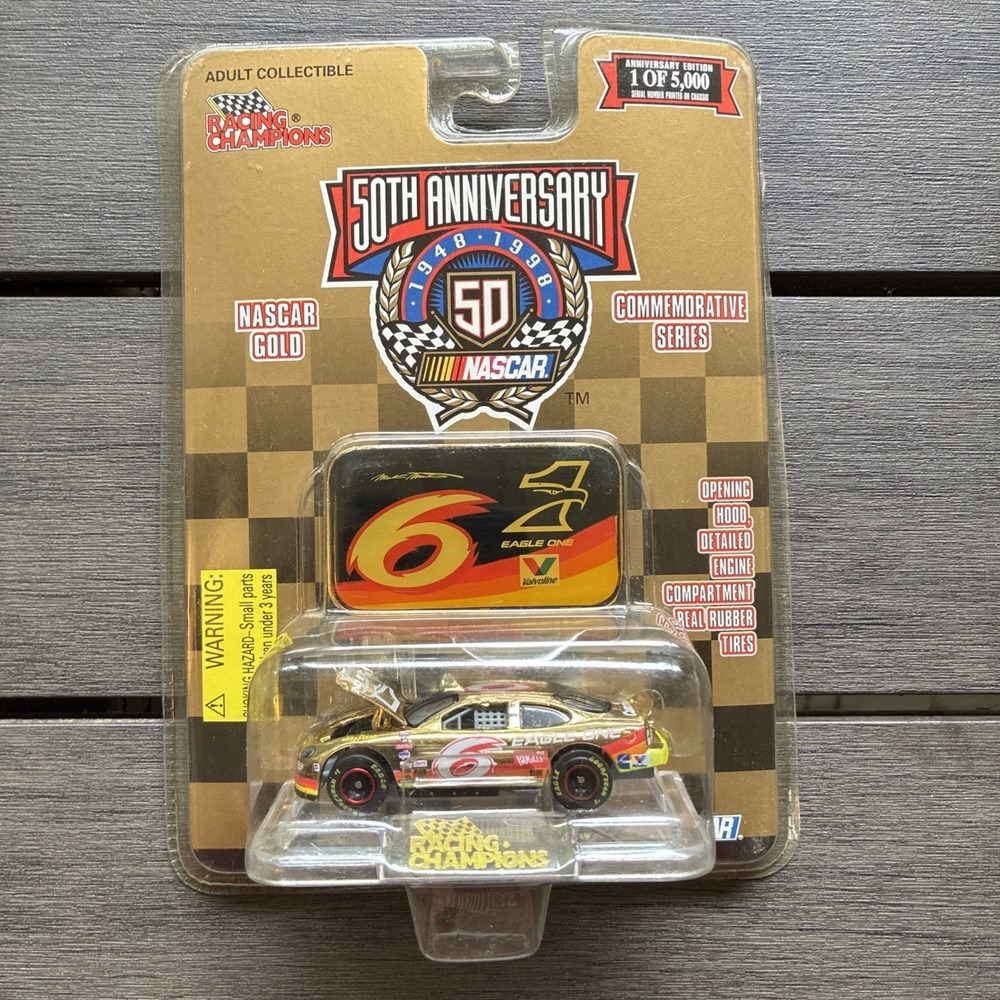 Racing Champions NASCAR GOLD 50th ANNIV. SERIES - Mark Martin #6